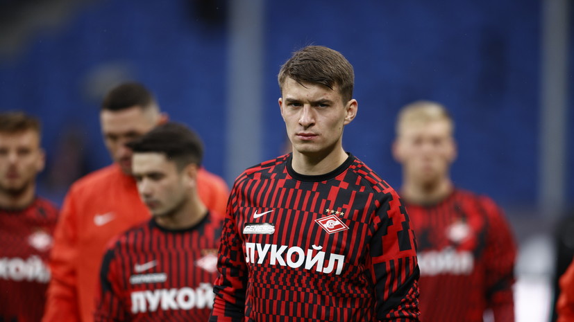 Минское «Динамо» арендует нападающего «Спартака» Мелёшина